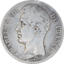 2 francs Charles X 1828 W - Avers