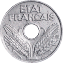20 centimes 1944 Etat français Fer - Avers