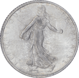 Avers 1 franc Semeuse 1902