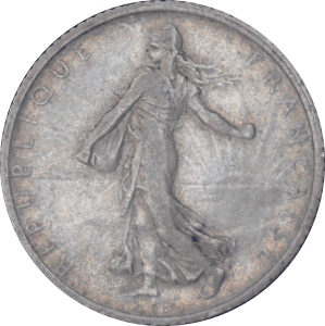 Avers 1 franc Semeuse 1904