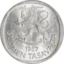 1 mark 1967 - Avers