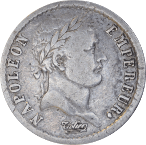 Demi franc Napoléon Empereur 1808 BB - Avers