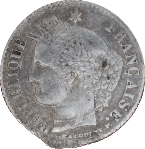 20 centimes Cérès 1849 A - Avers