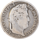 ½ franc Louis Philippe 1832 BB - Avers
