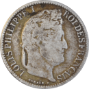 50 centimes Louis Philippe I 1845 B - Avers