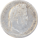 ¼ franc Louis-Philippe 1833 M - Avers