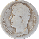 ½ franc Charles X 1828 W - Avers