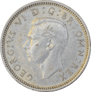 Obverse 6 pence George VI 1937