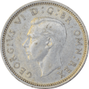 6 pence George VI 1937 - Avers