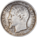 50 centimes Napoléon III 1858 A - Avers