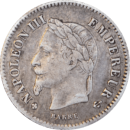 20 centimes Napoléon III 1868 BB - Avers
