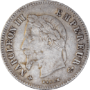 20 centimes Napoléon III 1864 A - Avers
