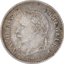 20 centimes Napoléon III 1868 A - Avers