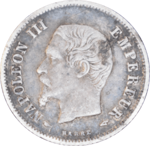 20 centimes Napoléon III 1853 A - Avers