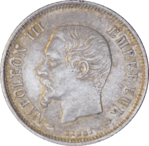 Avers 20 centimes Napoléon III 1854 A