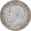 6 pence George V 1918 - Avers