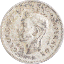 3 pence George VI 1945 - Avers