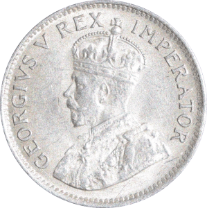 Avers 3 pence George V 1933