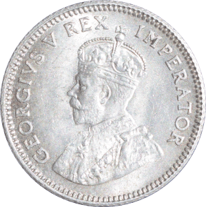 Avers 6 pence George V 1933