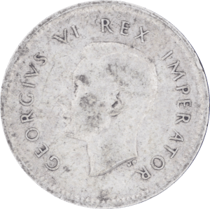 Avers 3 pence George VI 1940
