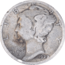 10 cents "Mercury Dime" 1929 - Avers