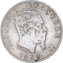 20 centesimi Victor-Emmanuel II 1863 M - Avers
