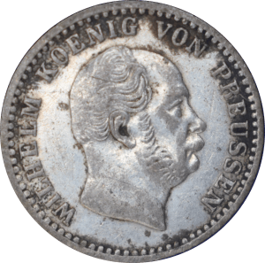 2½ silbergroschen Wilhelm I 1869 B - Avers