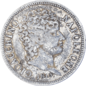 ½ lire Joachim Murat 1813 - Avers