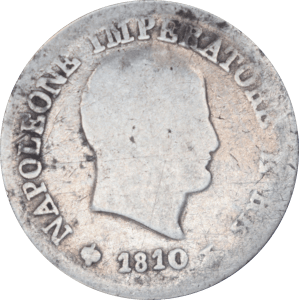 Avers 10 soldi Napoléon Ier 1810