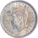 3 pence George VI 1937 - Avers