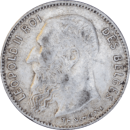 50 centimes Léopold II 1909 - Avers