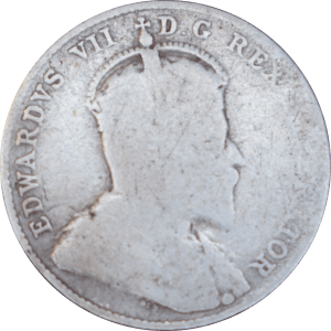 Avers 10 cents Edward VII 1910
