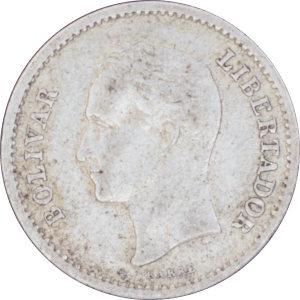 Avers ¼ bolívar 1948