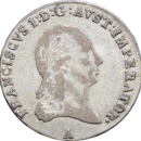 3 kreuzer François Ier 1815 - Avers