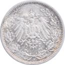 ½ mark Wilhelm II 1914 A - Avers