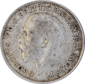 Avers 3 Pence George V 1917
