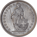 ½ franc Helvetia debout 1964 - Avers