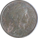 1 centime Daniel-Dupuis 1916 - Avers