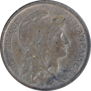 Avers 1 centime Daniel-Dupuis 1912
