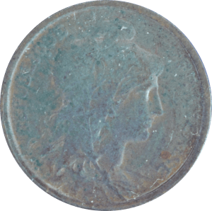 Avers 1 centime Daniel-Dupuis 1920