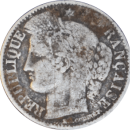 50 centimes Cérès 1851 A - Avers
