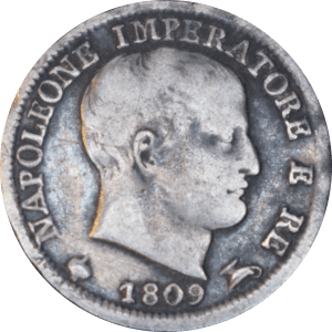 5 soldi Napoléon I 1809 M - Avers