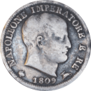 5 soldi Napoléon I 1809 M - Avers