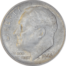 10 cents "Roosevelt Dime" 1946 - Avers