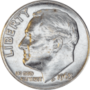 10 cents "Roosevelt Dime" 1963 D - Avers