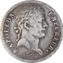 Demi franc Napoléon Empereur 1812 A - Avers