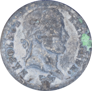 Avers Demi franc Napoléon Empereur 1811 A