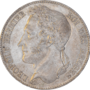 5 francs Léopold Ier 1848 - Avers