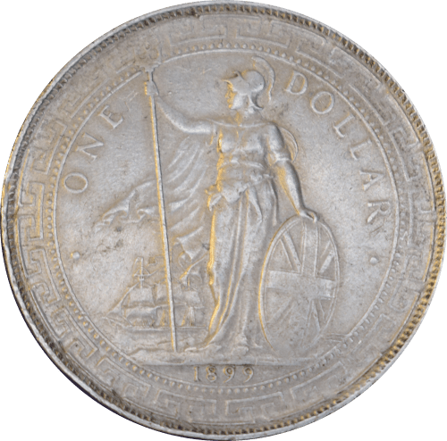 British Trade Dollar 1899 B - Avers