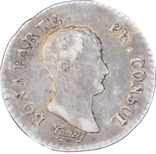 ¼ franc Bonaparte Premier Consul 12(1803) A - Avers